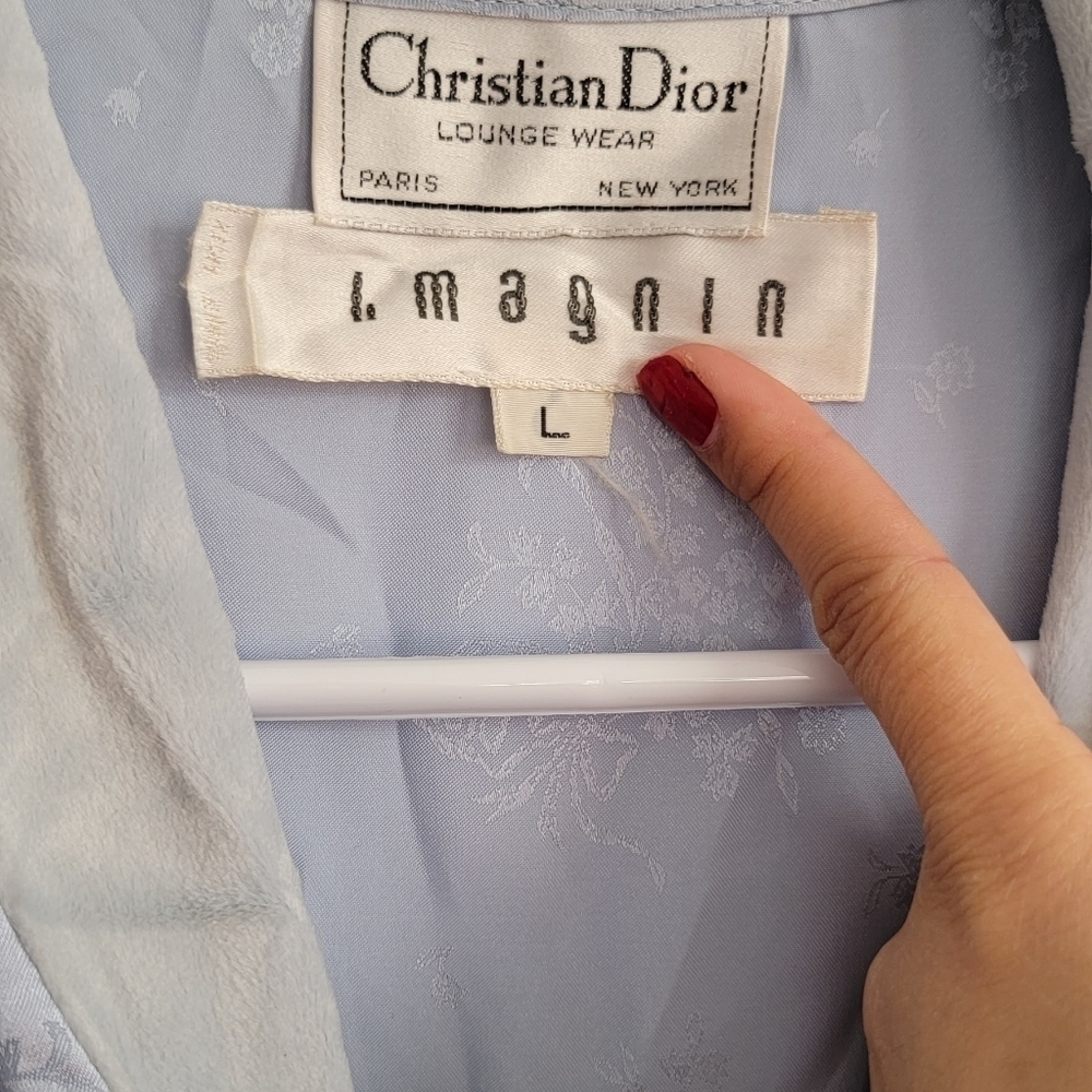 Christian DIOR vintage lounge wear house coat exclusive piece - Picture 11 of 11